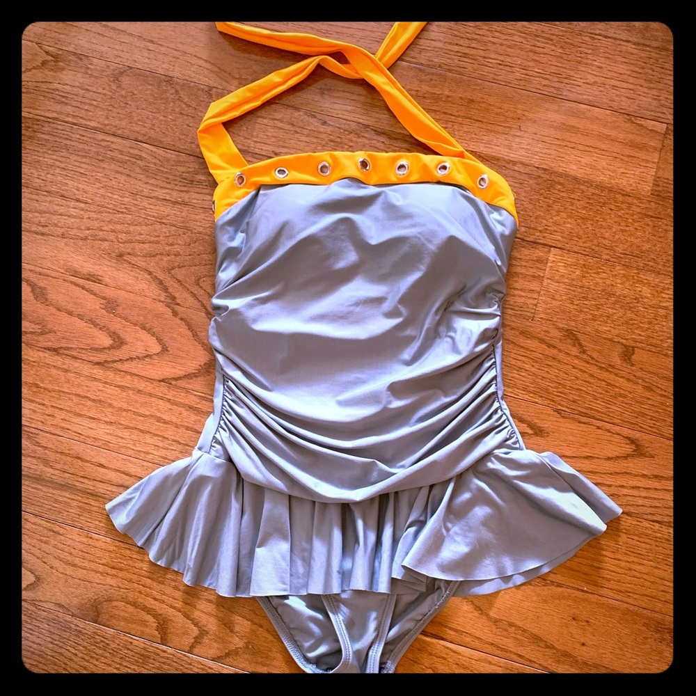 Grey Eco Swim Swim Suit
